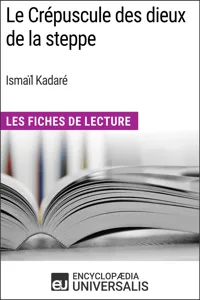 Le Crépuscule des dieux de la steppe d'Ismaïl Kadaré_cover