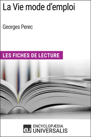 La Vie mode d'emploi de Georges Perec