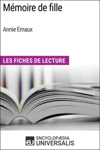 Mémoire de fille d'Annie Ernaux_cover