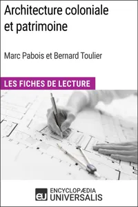 Architecture coloniale et patrimoine de Marc Pabois et Bernard Toulier_cover