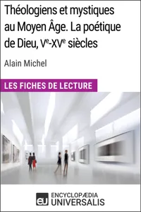 Théologiens et mystiques au Moyen Âge. La poétique de Dieu, Ve-XVe siècles d'Alain Michel_cover