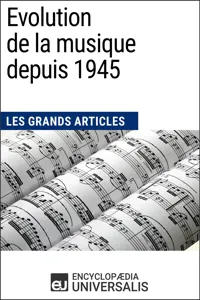 Evolution de la musique depuis 1945_cover