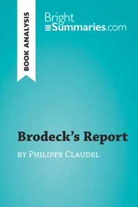 Brodeck's Report by Philippe Claudel_cover