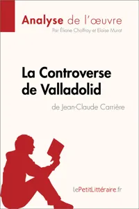 La Controverse de Valladolid de Jean-Claude Carrière_cover