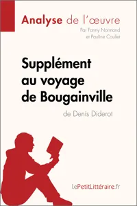 Supplément au voyage de Bougainville de Denis Diderot_cover