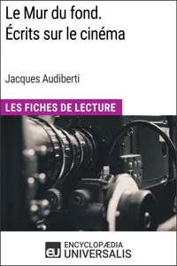 Le Mur du fond. Écrits sur le cinéma de Jacques Audiberti_cover