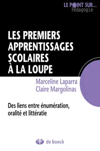 Les premiers apprentissages scolaires à la loupe_cover