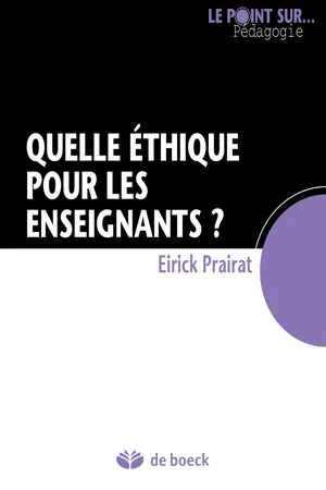 Quelle éthique pour les enseignants ?