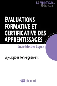 Évaluations formative et certificative des apprentissages_cover