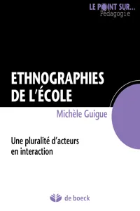 Ethnographies de l'école_cover