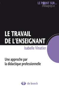 Le travail de l'enseignant_cover