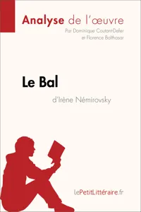 Le Bal d'Irène Némirovsky_cover