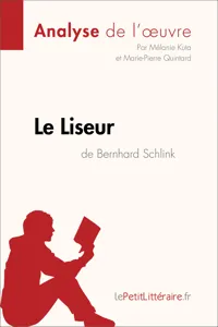 Le Liseur de Bernhard Schlink_cover