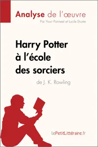 Harry Potter à l'école des sorciers de J. K. Rowling_cover