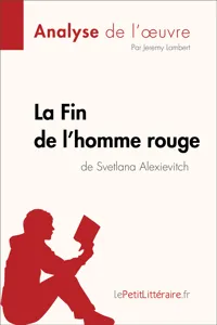 La Fin de l'homme rouge de Svetlana Alexievitch_cover