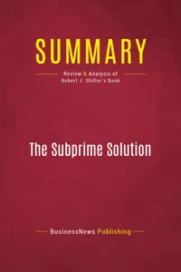 Summary: The Subprime Solution_cover