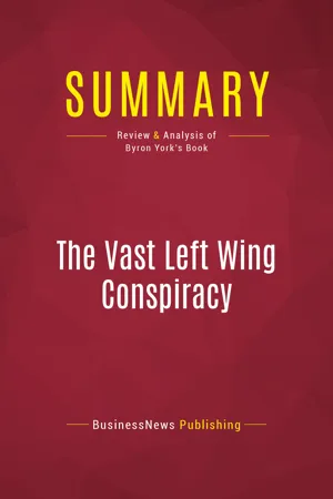 Summary: The Vast Left Wing Conspiracy