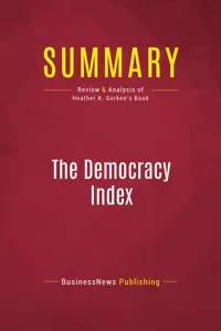 Summary: The Democracy Index_cover