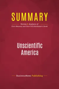 Summary: Unscientific America_cover