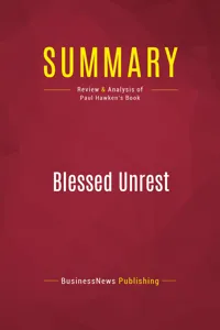 Summary: Blessed Unrest_cover