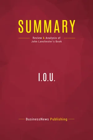 Summary: I.O.U.