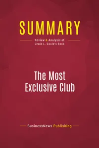 Summary: The Most Exclusive Club_cover