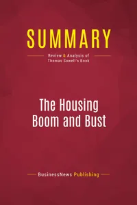 Summary: The Housing Boom and Bust_cover