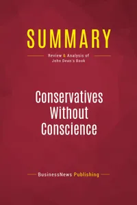 Summary: Conservatives Without Conscience_cover