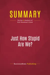 Summary: Just How Stupid Are We?_cover