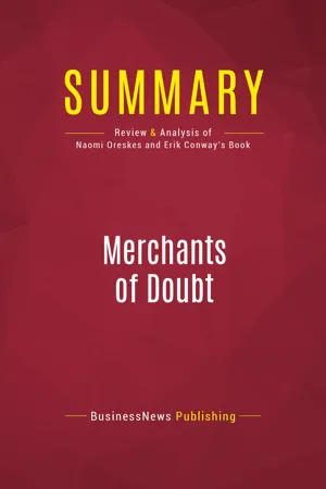 Summary: Merchants of Doubt