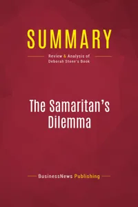 Summary: The Samaritan's Dilemma_cover