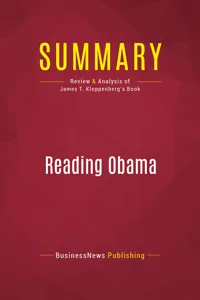 Summary: Reading Obama_cover