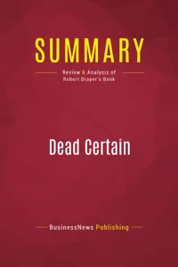 Summary: Dead Certain_cover