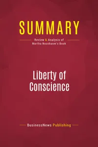 Summary: Liberty of Conscience_cover