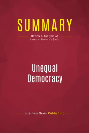 Summary: Unequal Democracy