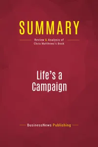 Summary: Life's a Campaign_cover