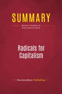 Summary: Radicals for Capitalism_cover