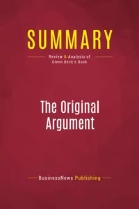 Summary: The Original Argument_cover