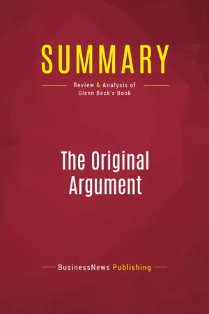 Summary: The Original Argument