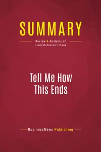 Summary: Tell Me How This Ends_cover