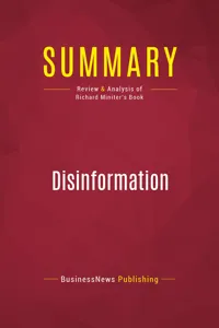 Summary: Disinformation_cover