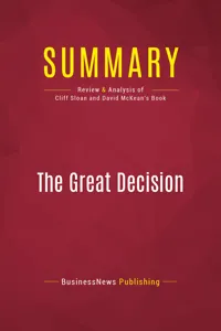 Summary: The Great Decision_cover