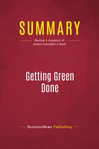 Summary: Getting Green Done_cover