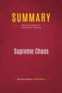 Summary: Supreme Chaos_cover