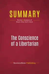 Summary: The Conscience of a Libertarian_cover