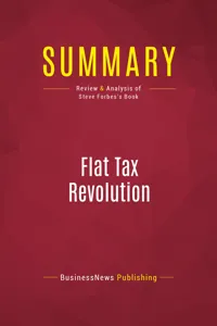 Summary: Flat Tax Revolution_cover