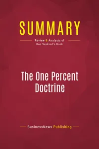 Summary: The One Percent Doctrine_cover