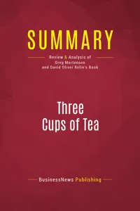 Summary: Three Cups of Tea_cover