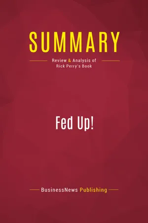 Summary: Fed Up!