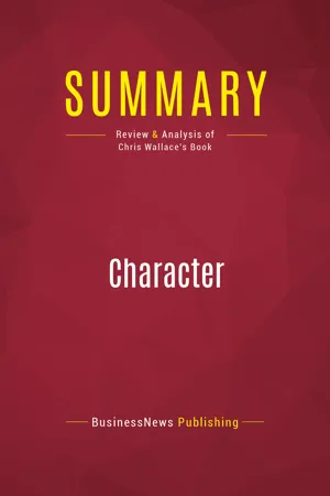 Summary: Character